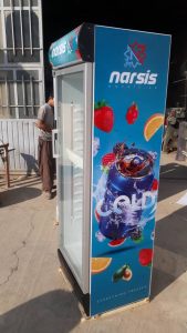 یخچال ایستاده نوشابه 65 سانتی