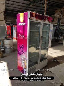 یخچال نوشابه ایستاده 2 درب ساید