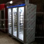 یخچال ایستاده 3 درب با طبقات متحرک